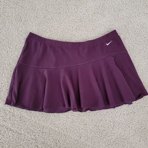 Nike L purple tennis skirt